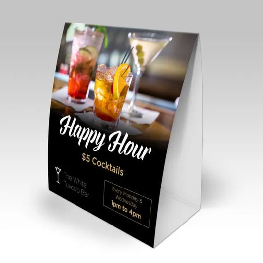 Table Tents (EMAIL US TO ORDER)