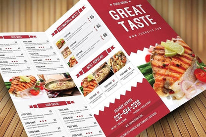 Menus (EMAIL US TO ORDER)